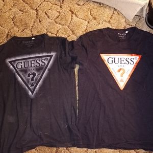 Two Guess U.S.A. washed jeans t-shirt